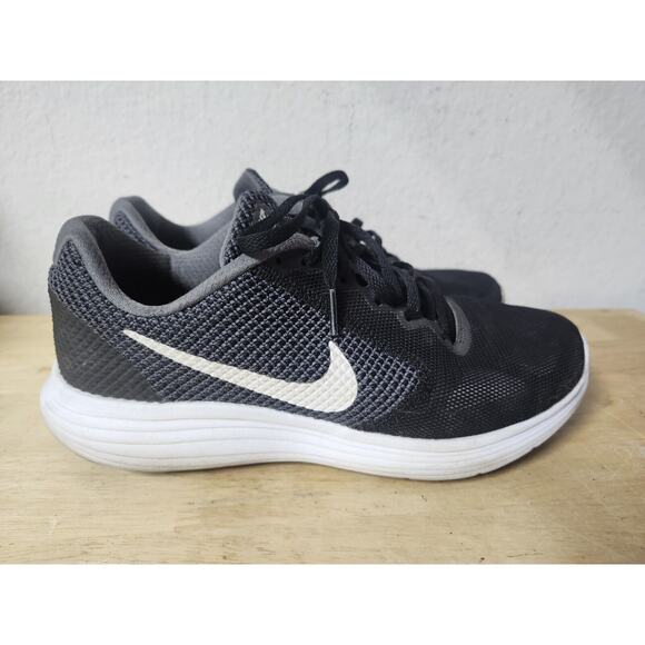 Nike Womens Revolution 3‎ 819302-001 Black Running Shoes Sneakers Size 8.5 - Picture 4 of 8
